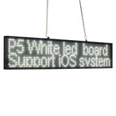 DC12V 66cm P5 White SMD Car truck Taxi Rear window Scrolling LED Display Board by  wireless Fast Programmable Support Car Charger - Leadleds